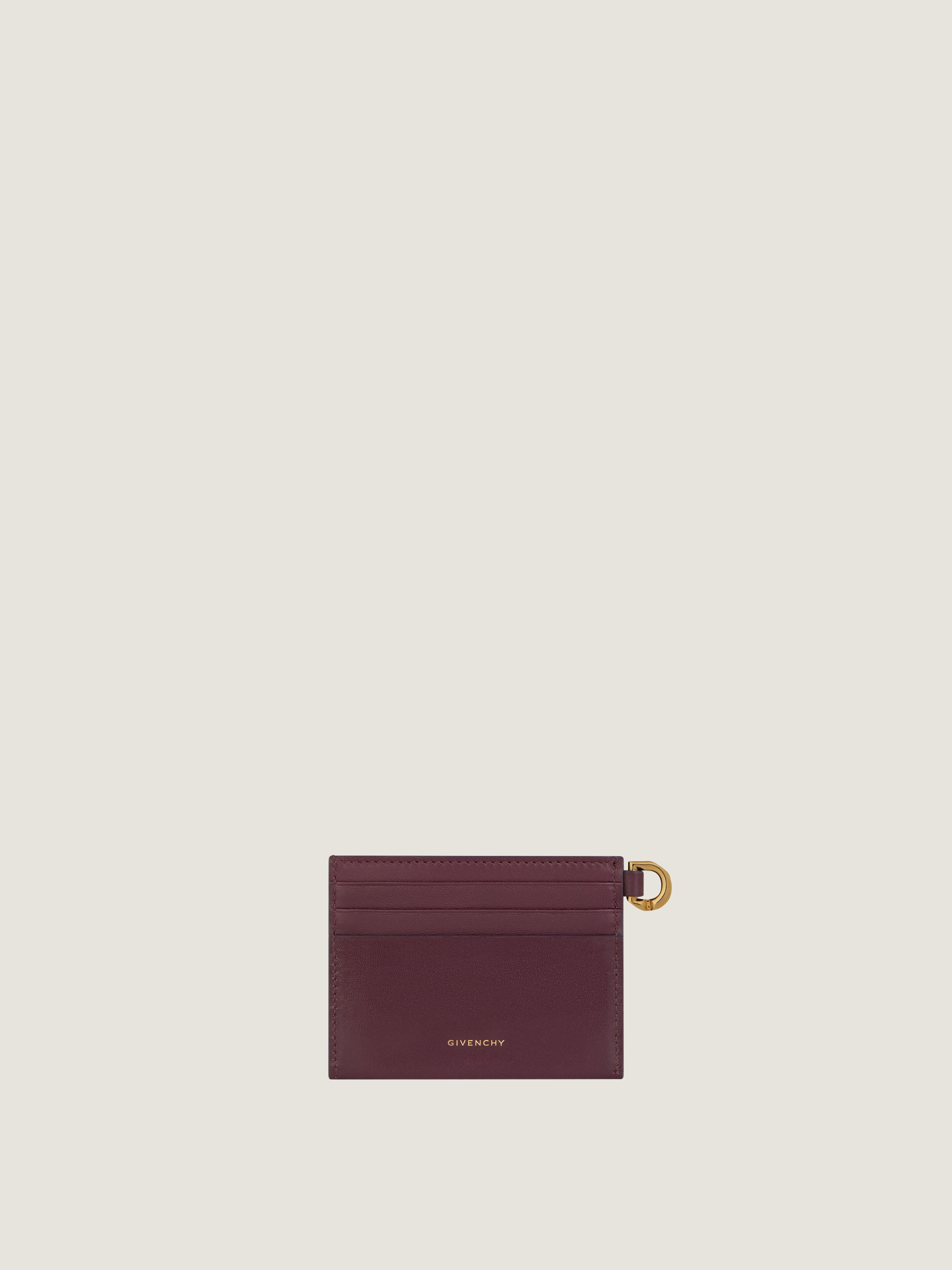 4G Liquid card holder in Box leather